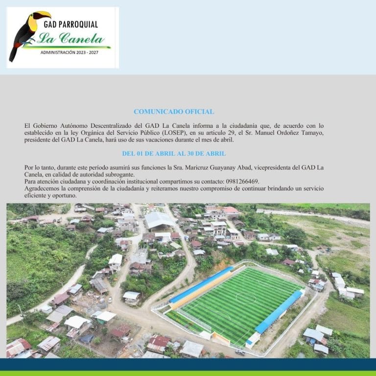 Comunicado Oficial